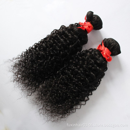 Human Hair Hair Extensions in Dubai Hot Sale Very Cheap Curly Chinese Hair Natural Colour or Customized No Shedding & No Tangle